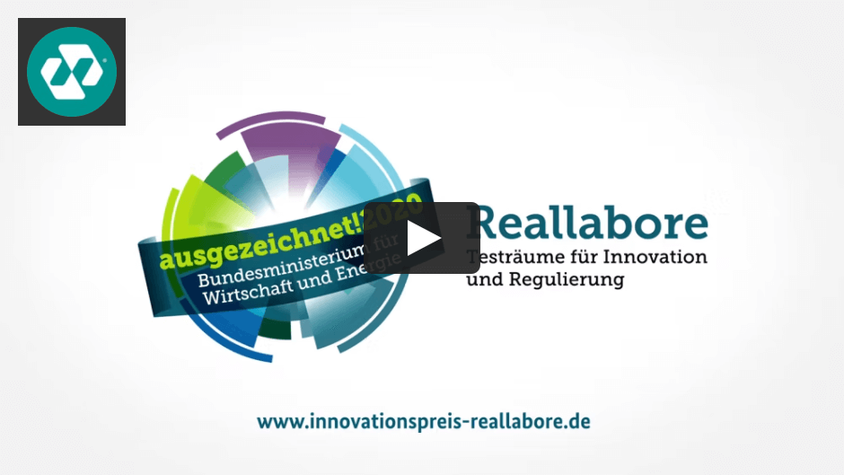 Thumbnail Gewinnervideo Innovationspreis Reallabore über Nect Robo-Ident